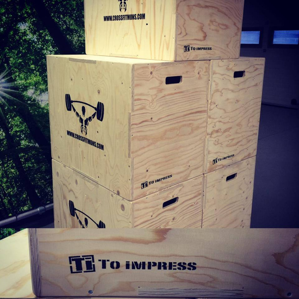 Plyoboxes | 20/24/30 inches | Includes printing in 1 color on 2 sides