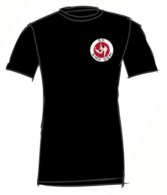 Shirt SV Kian Schi zwart unisex