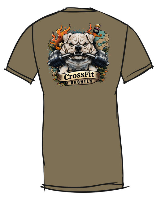 Shirts Heren Olive | Crossfit Dronten